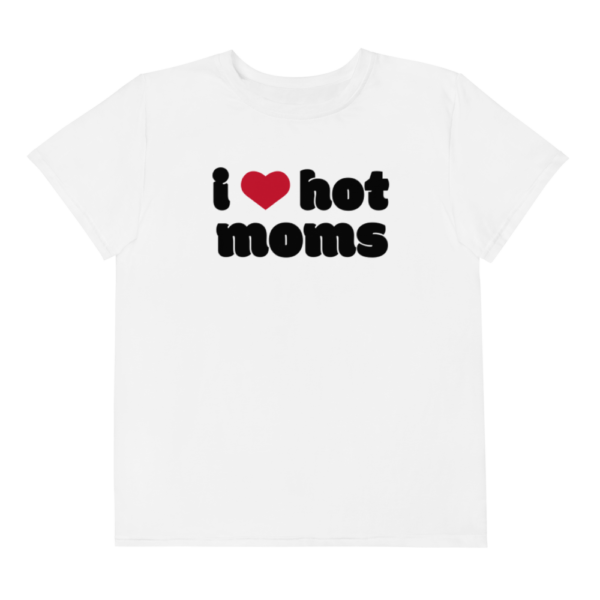 youth i love hot moms shirt